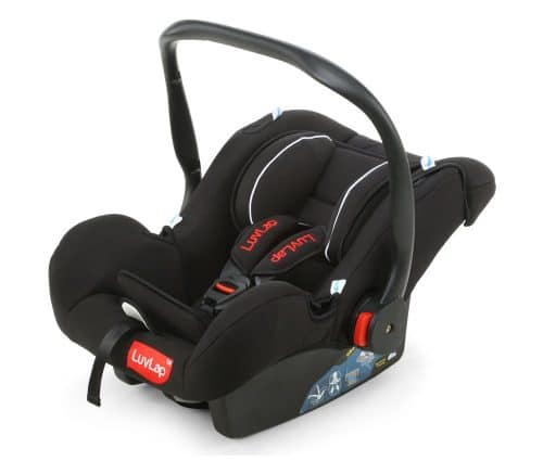 luvlap baby car seat cum carry cot and rocker with canopy