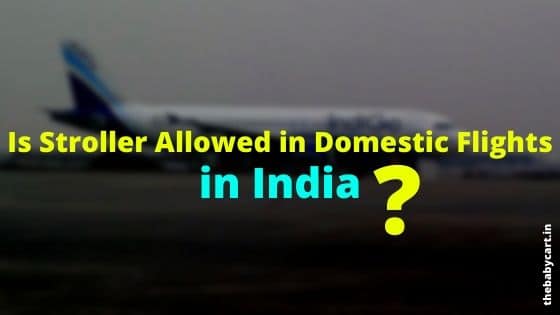 is pram allowed in domestic flight