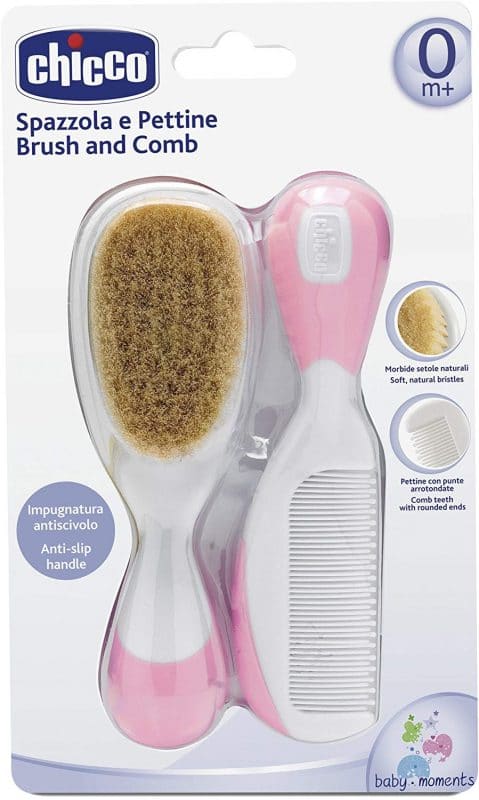 Chicco Brush and Comb (Pink)