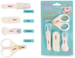 GOCART Baby Safety Nail Scissors with Circular Cutter Head