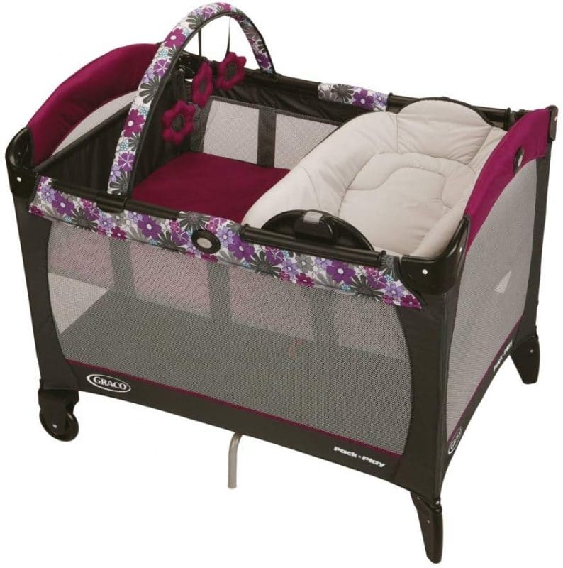 Graco Pack 'n Play Playard with Reversible Napper & Changer - best baby playpen for sleeping