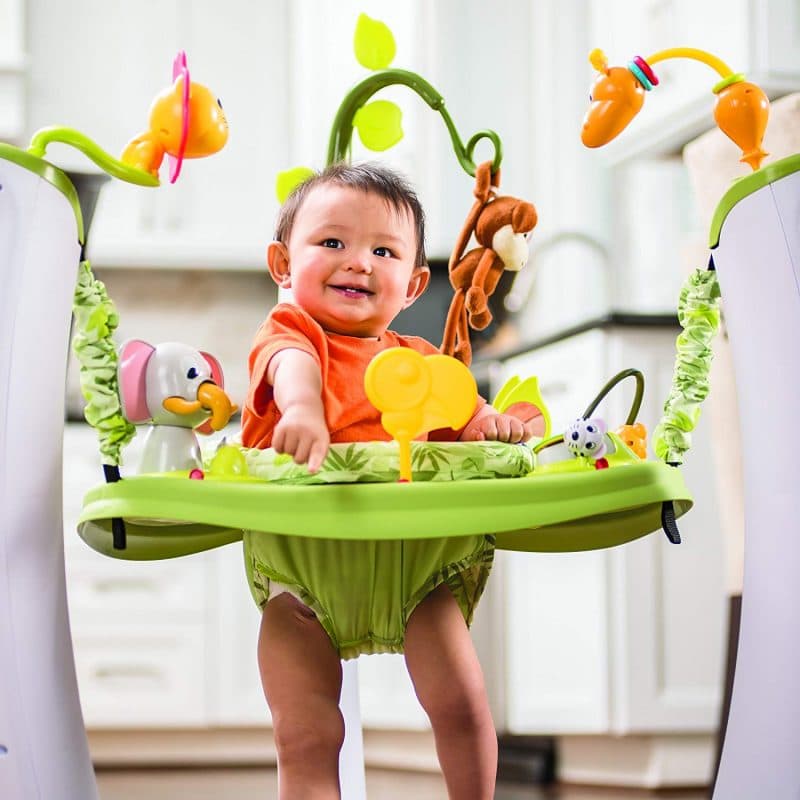 EvenFlo Exersaucer - Best Safest Baby Jumper for Baby's Skill Development