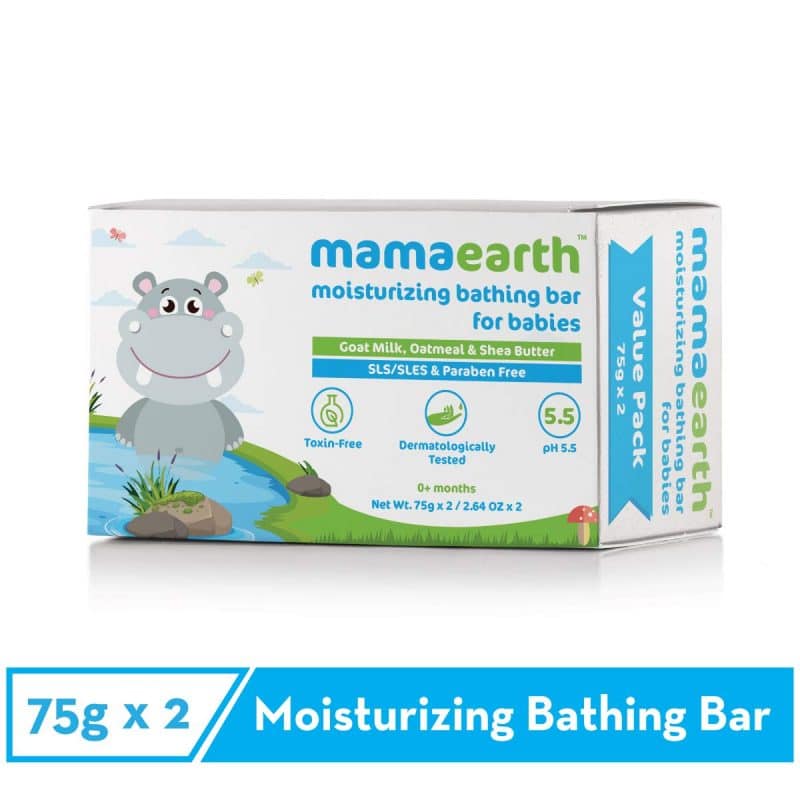 Mamaearth Moisturizing Baby Soap Bar