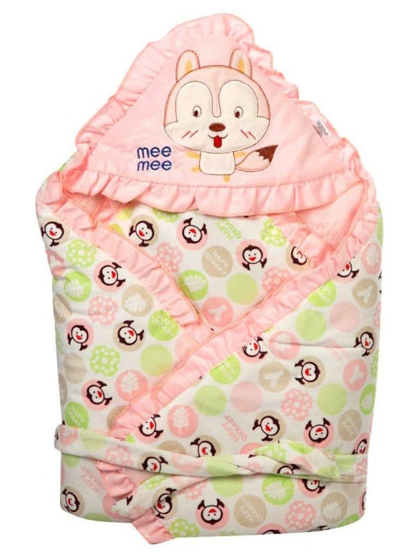 Mee Mee Cozy Cocoon Baby Wrapper with Hood Best newborn baby gift