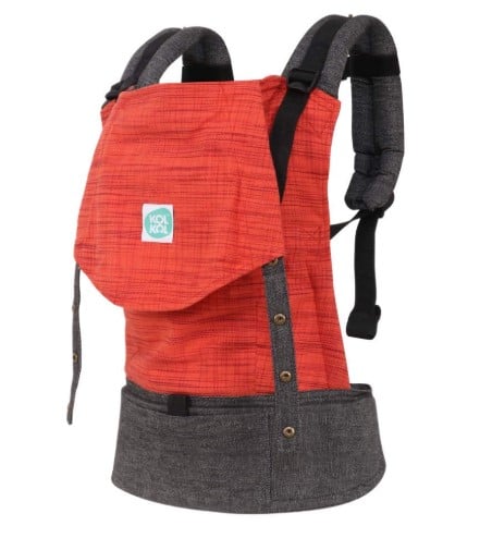 Kol Kol Baby Carrier Bag, 100% Cotton, Hand Woven, Ergonomic Baby Carry Bag