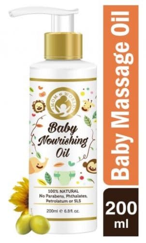 Mom & World Baby Nourishing Oil with Almond