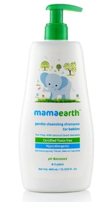 Mamaearth Gentle Cleansing Natural Baby Shampoo