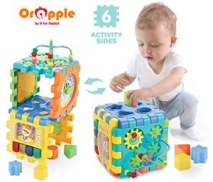 Orapple Little Master Activity Cube Kids - Best Toys for 1-5 Year Old