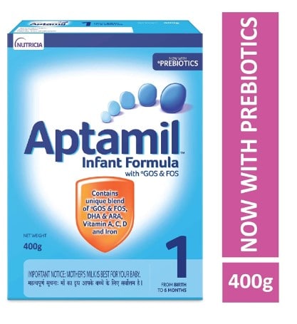 Aptamil Stage 1 Infant Formula with GOS & FOS BIB