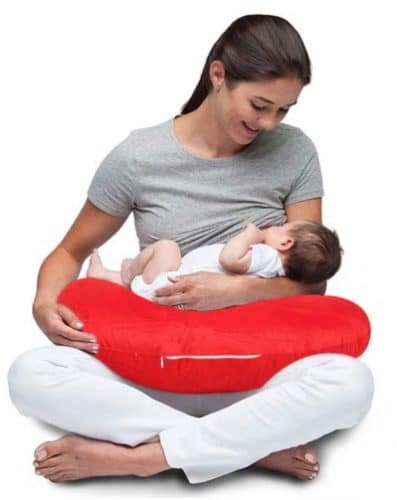 Baybee New Born Velvet Portable Baby Breastfeeding Pillow