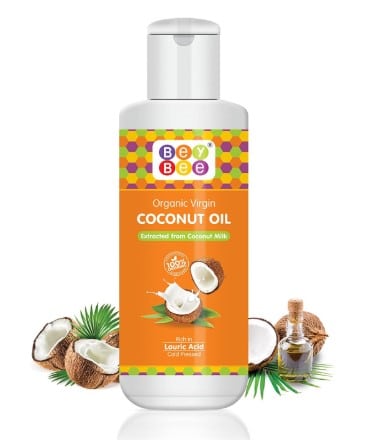 BeyBee Extra Virgin Organic Coconut Oil for New Born Babies Skin