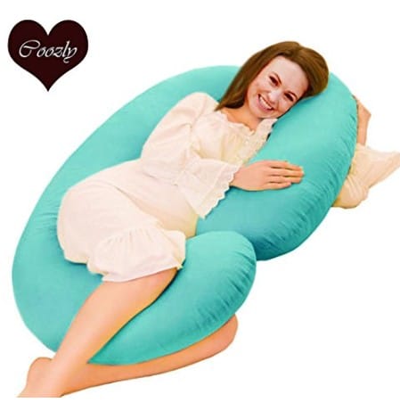 Coozly Premium Lyte C Shaped Pregnancy Pillow - Best Pregnancy Pillows in India