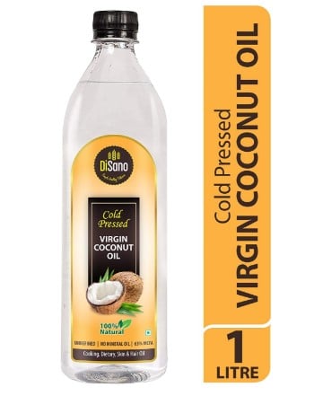 Disano Cold Press Virgin Coconut Oil Bottle