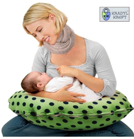 Kradyl Kroft 5-in-1 Little Engineer Baby Feeding Pillow with Detachable Cover