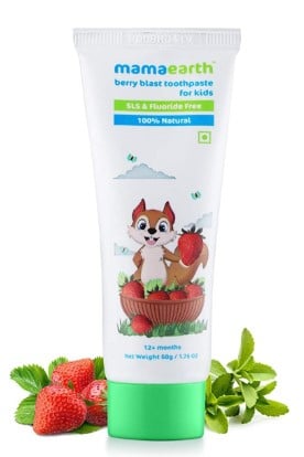 Mamaearth 100% Natural Berry Blast Kids Toothpaste