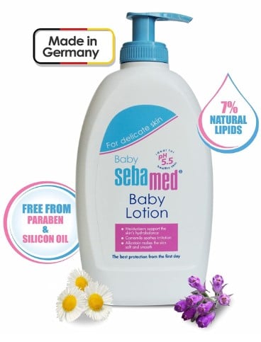 Sebamed Baby Lotion - best baby lotion in India