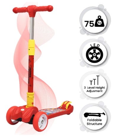 R for Rabbit Road Runner Scooter for Kids of 3 to 14 Years