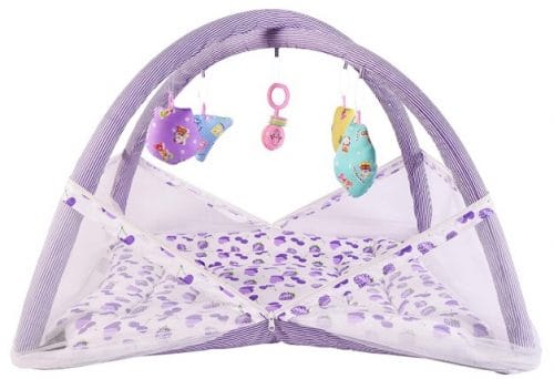 Baby Fly Baby Bedding Set with Play Gym and Mosquito Net Bed