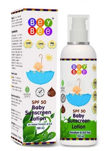BeyBee Baby Sunscreen Lotion for Kids & Newborn Babies SPF 50 PA+++