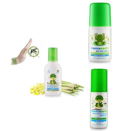 Mamaearth Anti Mosquito Fabric Roll On, 8ml & After Bite Roll On for Rashes & Mosquito Bites with Lavander & Witchhazel