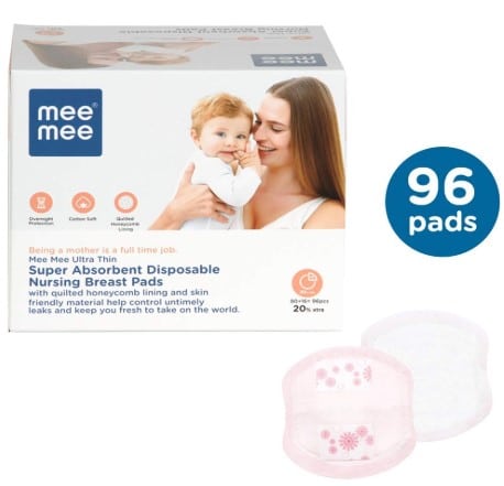 Mee Mee Ultra Thin Super Absorbent Disposable Nursing Breast Pads