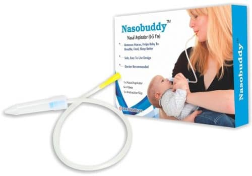 Nasobuddy Baby Nasal Aspirator 0-5 Years The Snotsucker Cold Relief