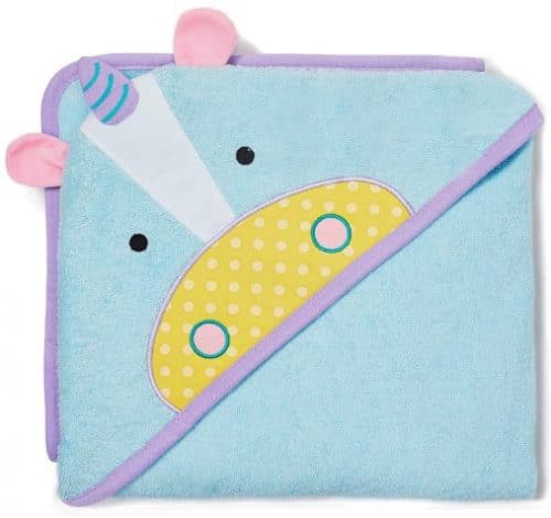 Skip Hop Baby Hooded Towel, 100% Cotton French Terry
