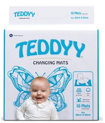 TEDDYY Baby Disposable Changing Mats Size