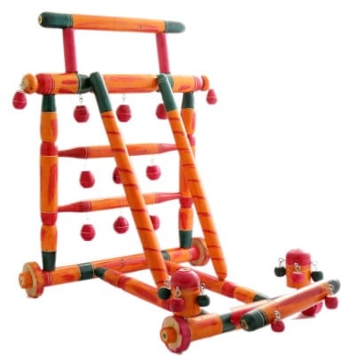 Wood Craft Budhni Wooden Activity Walker for Baby