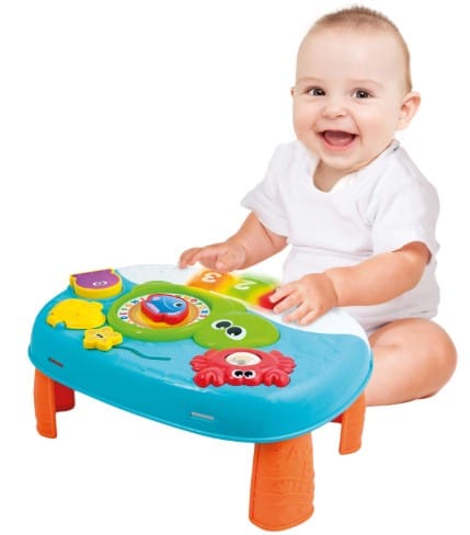 Activity Table for 1 Year Old and Up. 2-in-1 Baby Activity Center
