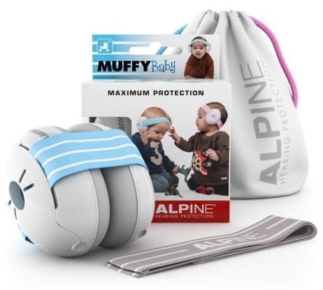 Alpine Hearing Protection Muffy Baby Ear Protection–Baby Ear Muffs–Noise Protection for Babies and Toddlers Upto 36 Months