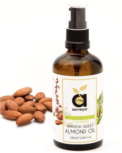 Anveya Sweet Certified Organic Almond Oil for baby massage