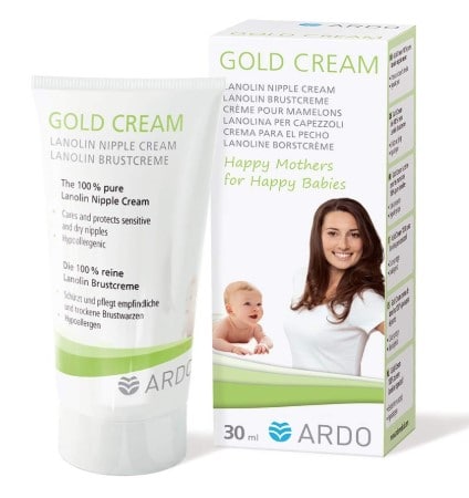 Ardo Gold Cream - Lanolin Soothing Nipple Cream in India
