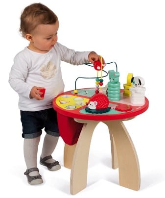 Janod J08018 Activity Table Baby Forest Game