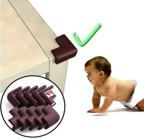 KidDough Baby Proofing Extra Thick Safety Soft Cushion Edge Corner Protector Guard for Kids