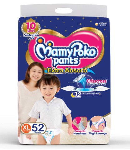 MamyPoko Pants Extra Absorb Diaper for Babies