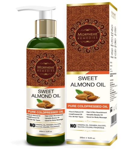 Morpheme Remedies Cold Pressed Sweet Almond Oil for Baby Massage