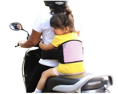 URBAN KINGS 2 Wheeler Seat Front Standing and Sitting Behind Safety Belt for Kids