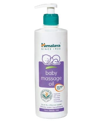 Himalaya Baby Massage Oil Infused with Olive oil