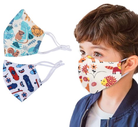 Milano Home 3-Pack Kids Face Mask