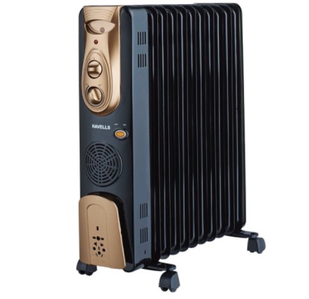 Havells OFR - 11Fin 2900-Watt PTC Fan Heater for baby room