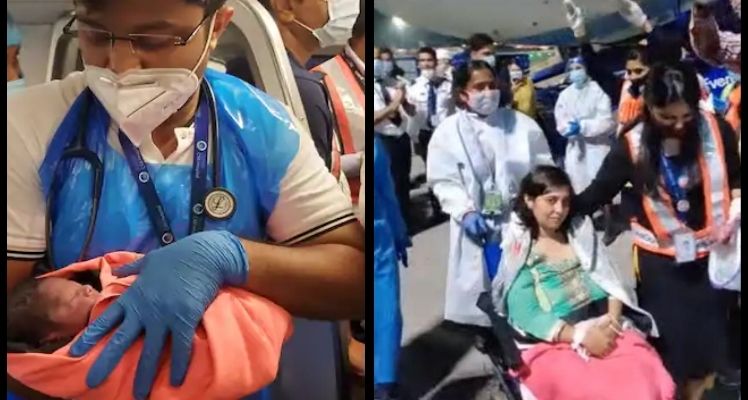 Baby born on Indigo's Delhi-Bengaluru Flight with Help of Co-passengers and the Crew