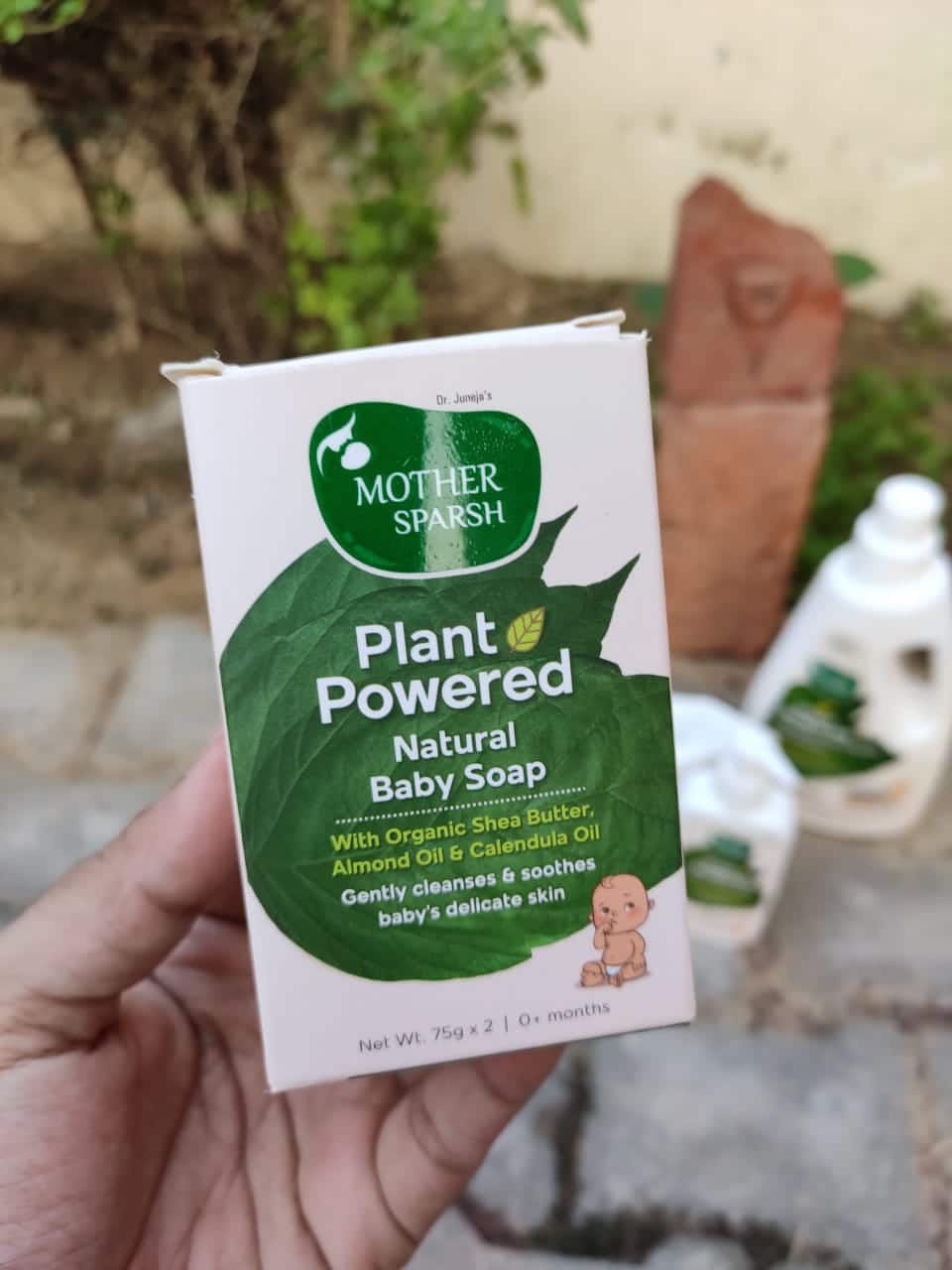 Mother Sparsh Plant Powered Natural Baby Soap