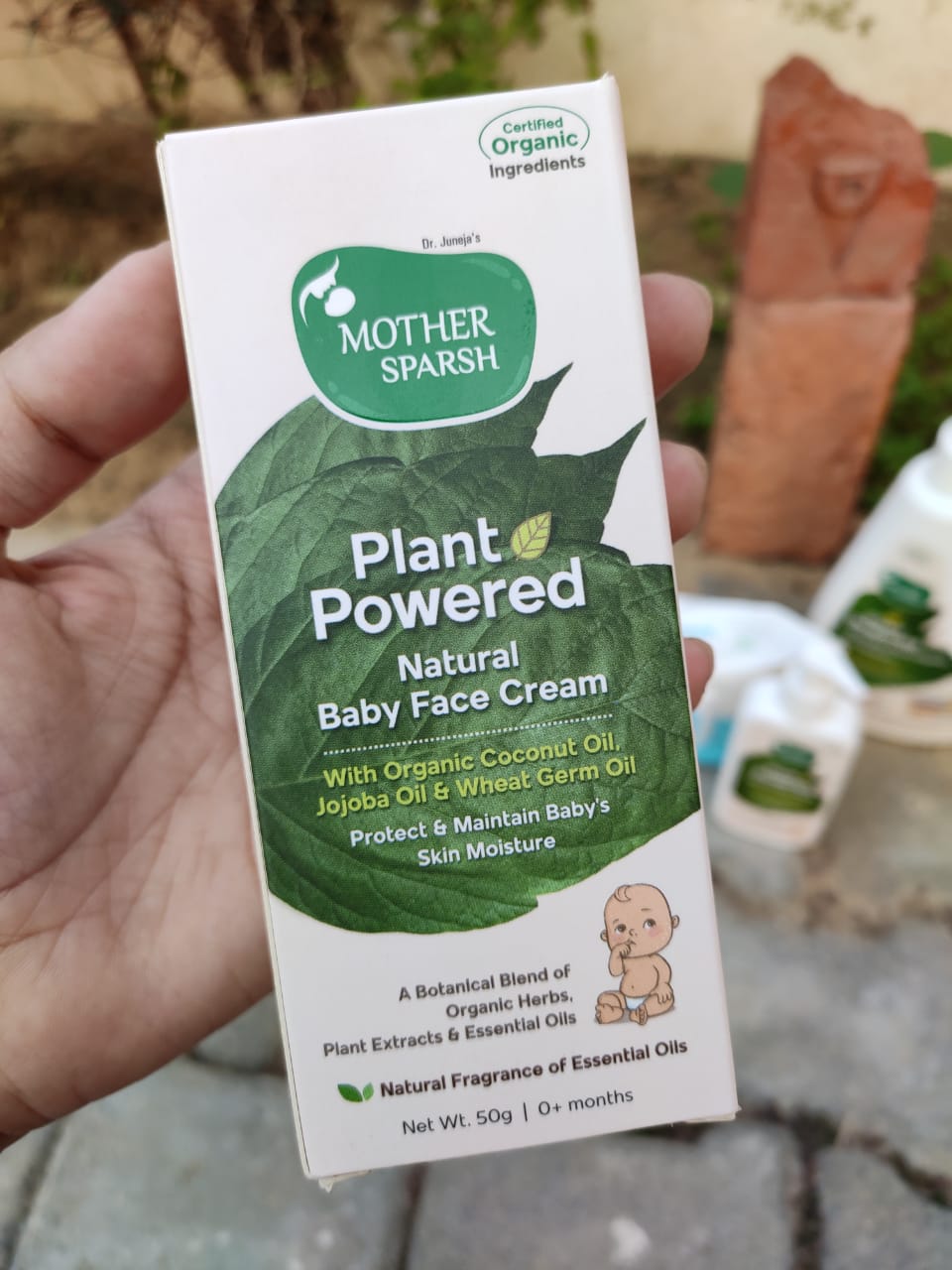 Mother Sparsh Plant Powered Natural Baby face Cream