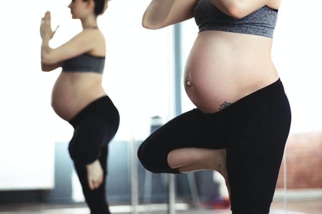 Keep fit session during pregnancy