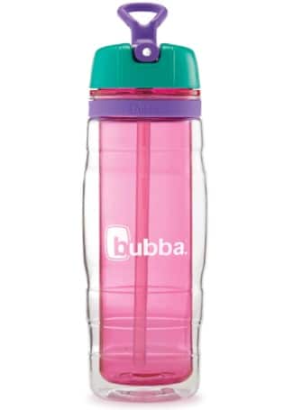 bubba 2052184 Raptor Kids Dual-Wall Insulated Water Bottle with Flip-Up Straw