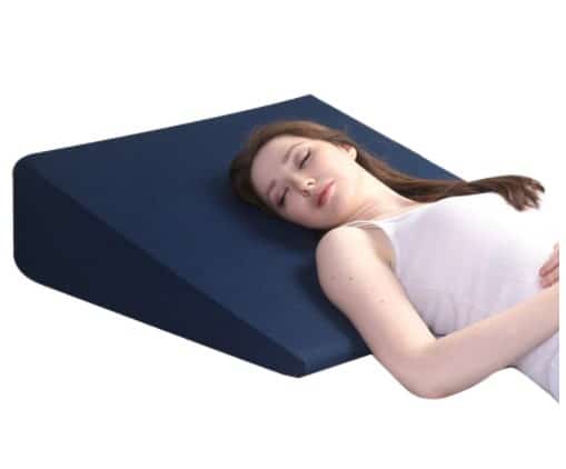 METRON Memory Foam, Gel Soft Bed Wedge Pillow 1