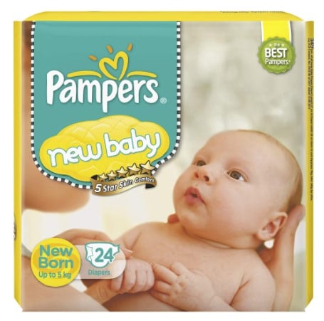 Pampers Active Baby Diapers - Taped Style Diaper for Newborn