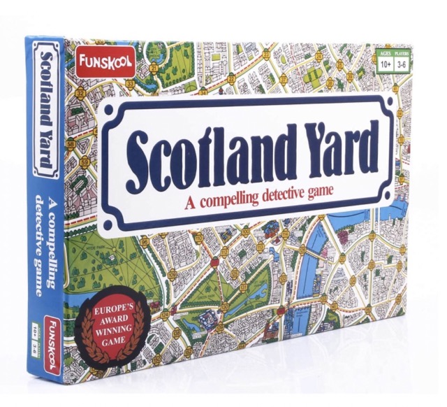 Funskool Games - Scotland Yard, A Compelling Detective And Strategy,Animal Board Game for Kids & Family, 2 - 3 Players